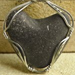 heart stone pendant